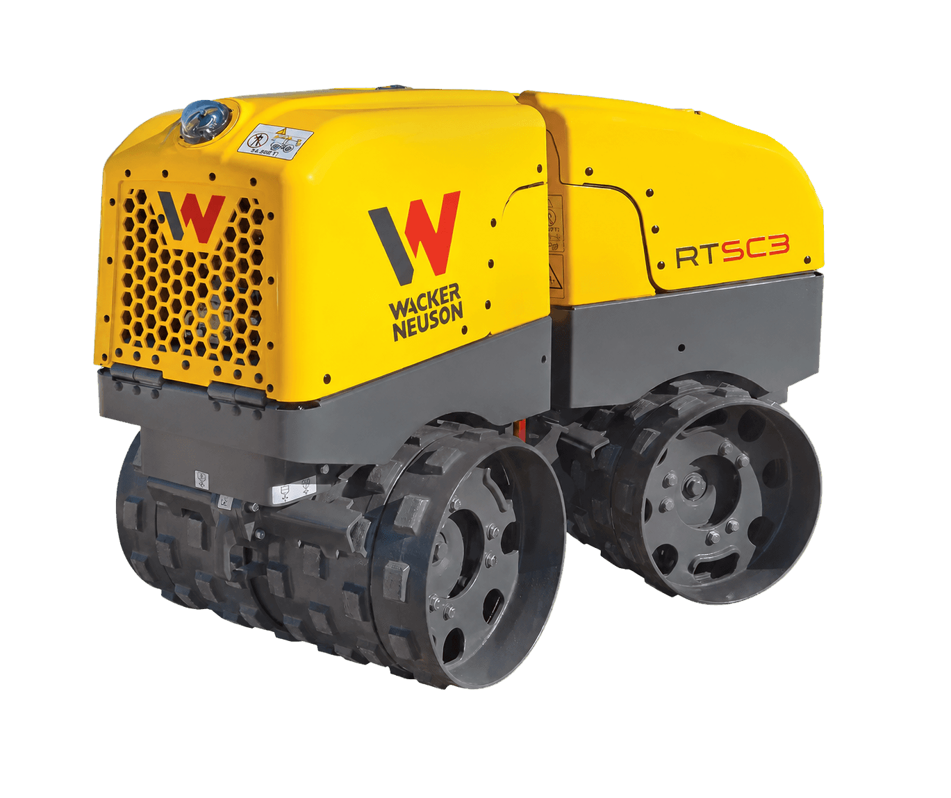Wacker Neuson RTSC3 – Diaľkovo ovládaný ryhový valec