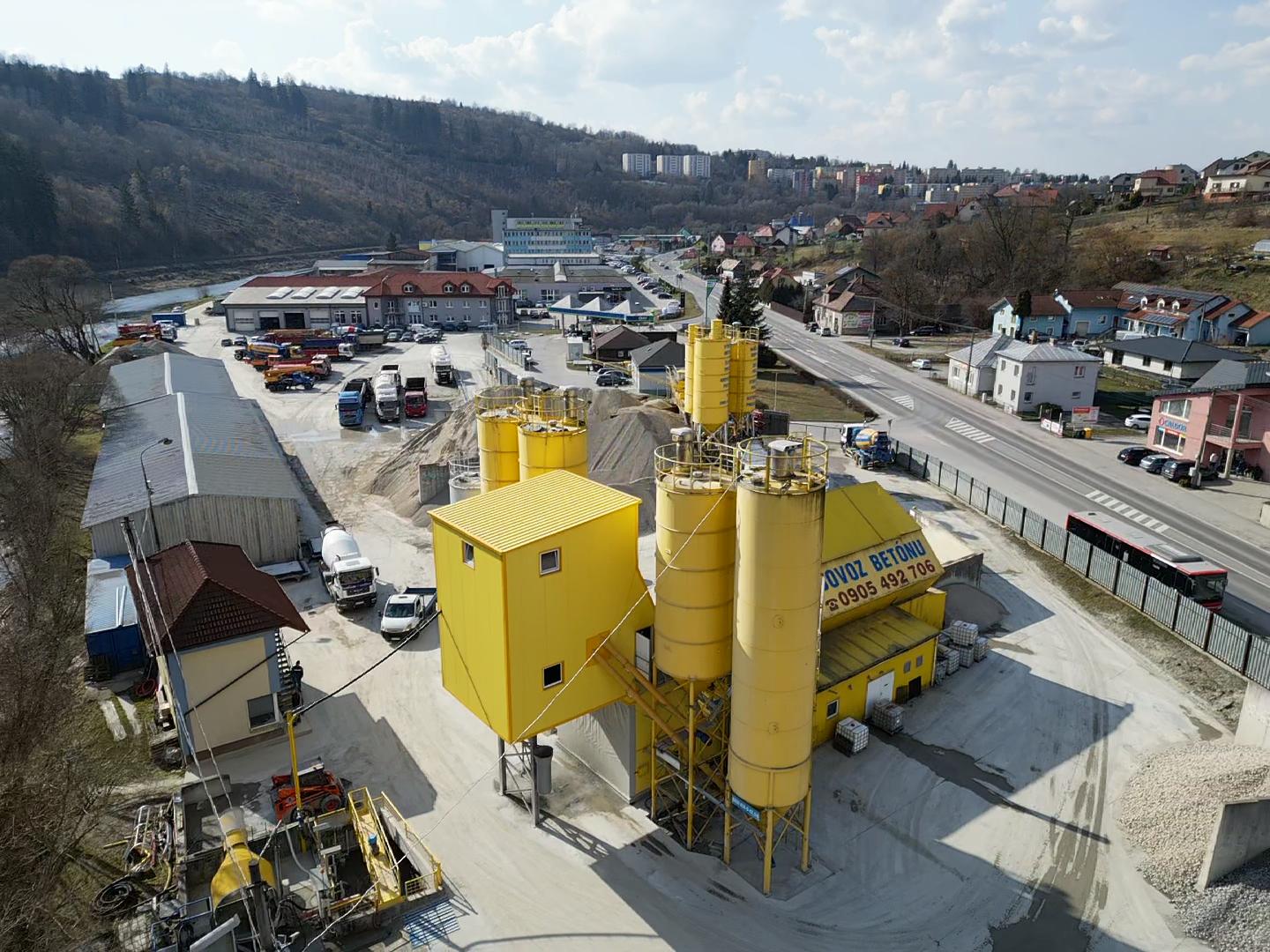 Betonáreň — technológia