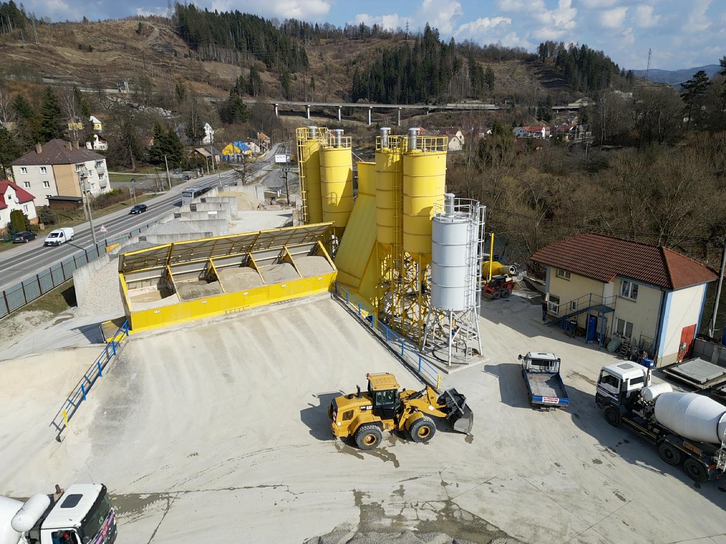Betonáreň — areál